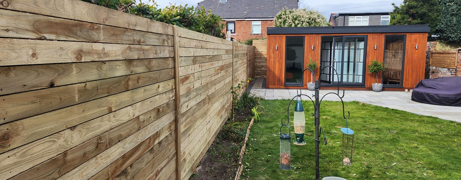 fencing & garden rooms in Southport | Merseyside